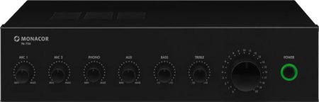 Monacor PA-704 keverőerősítő 35W
