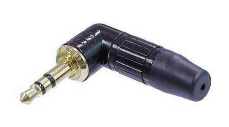 NEUTRIK 3,5 stereo Jack pipa dugó fekete házzal