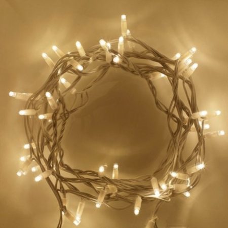 LED fényfüzér 20 m meleg fehér  120 Led